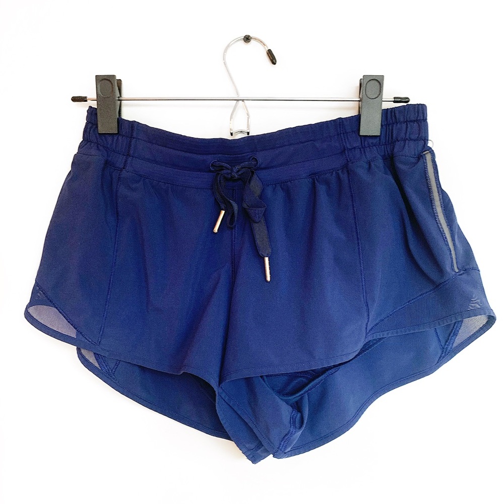 lululemon Hotty Hot I, 2.5” Shorts, Navy Blue